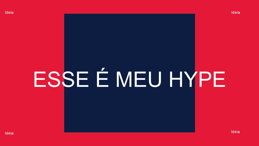 Slide Fila com o conceito Esse é meu hype